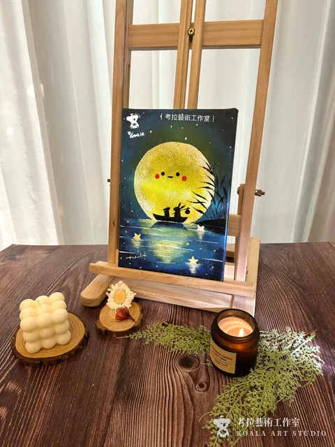 月圓人團圓｜壓克力作品
